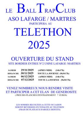 Téléthon - Ball Trap Découvert Initiation Tir de Plateaux d'Argile