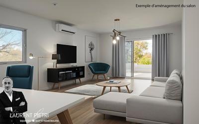 Appartement - 57 m² - 3 pièces