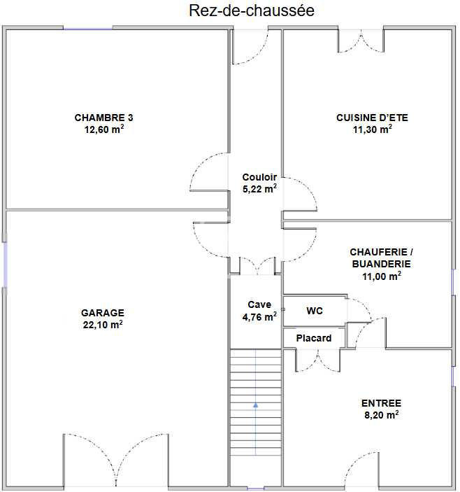Maison - 130 m² - 5 pièces