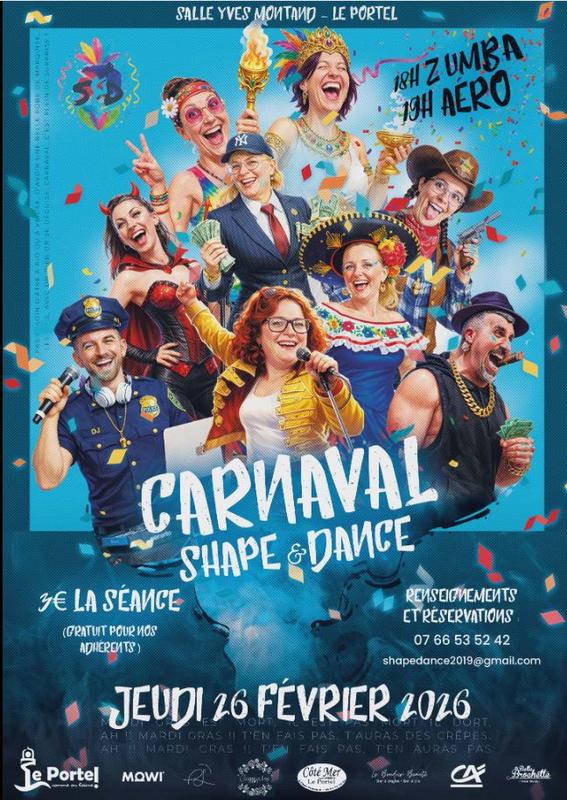 Carnaval avec Shape and Dance