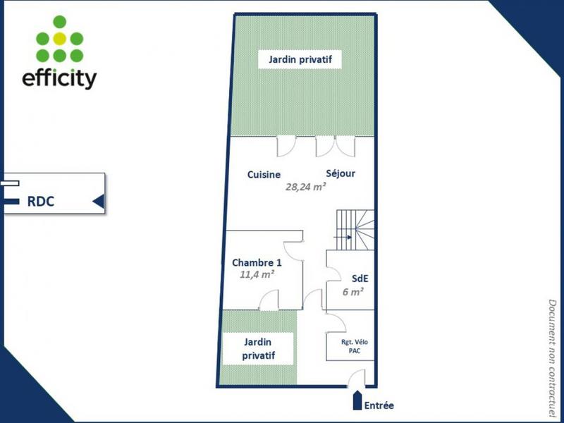 Maison - 92 m² - 4 pièces