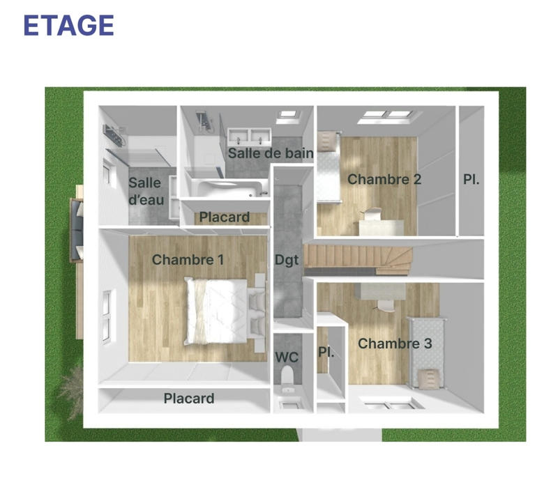 Maison - 125 m² - 4 pièces