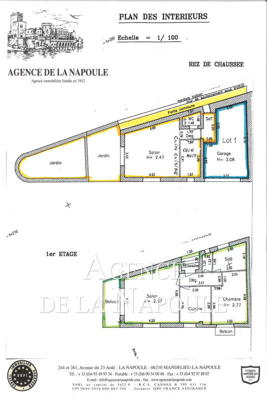 Maison de village - 74 m² - 4 pièces