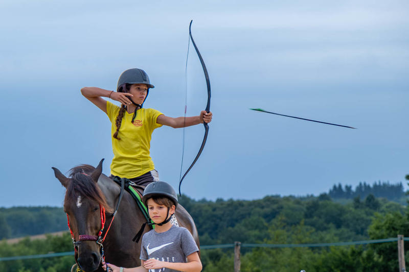 Stage tir à l'arc à cheval