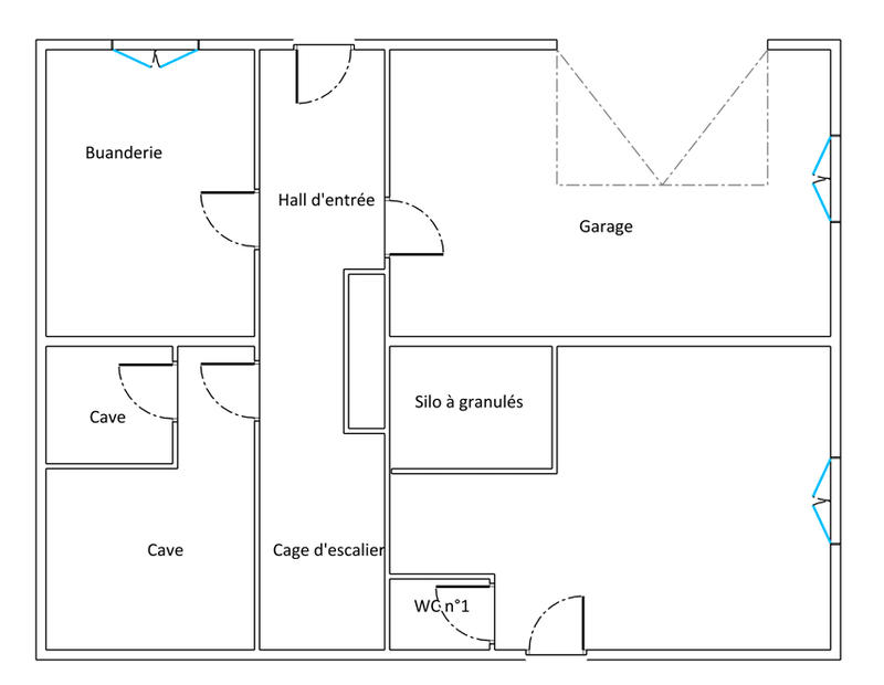 Maison - 103 m² - 5 pièces