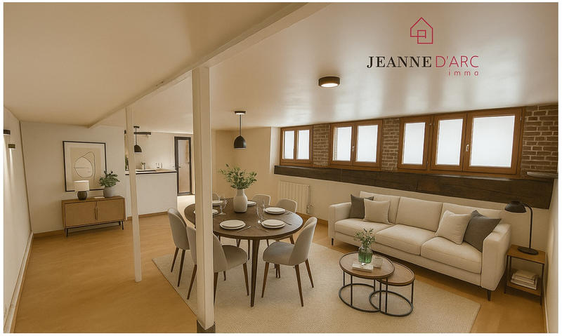 Appartement - 48 m² - 2 pièces