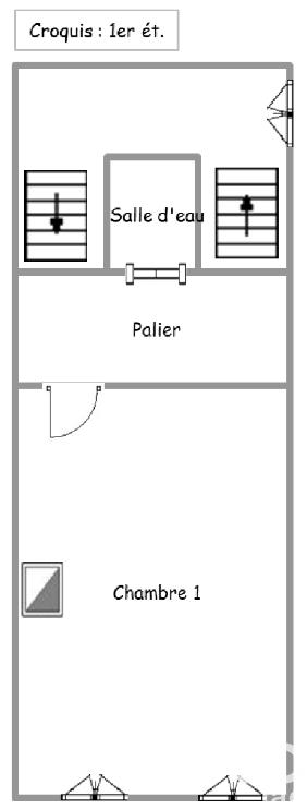 Maison de ville - 85 m² - 4 pièces