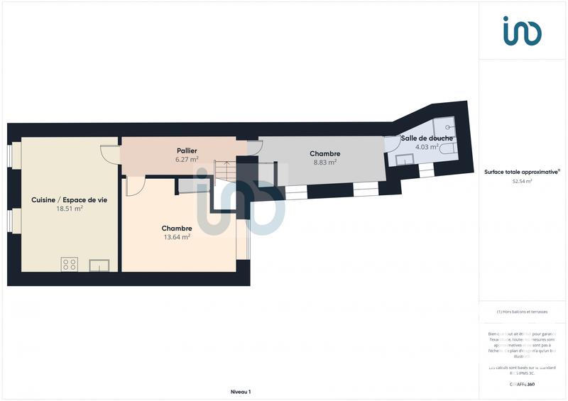 Maison - 80 m² - 4 pièces