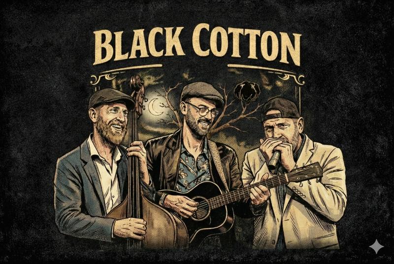 Concert blues du Black Cotton Trio