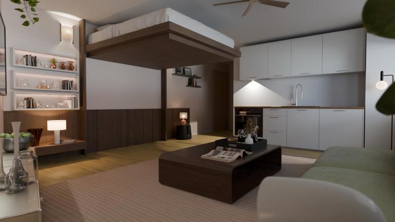 Studio - 31 m² - 1 pièce