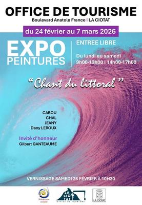 Exposition de peintures Sirènes Chant du littoral