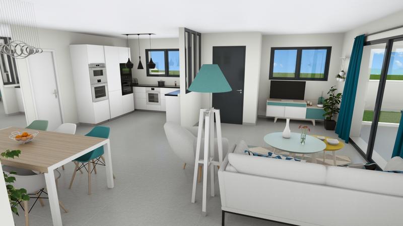 Maison - 90 m² - 4 pièces