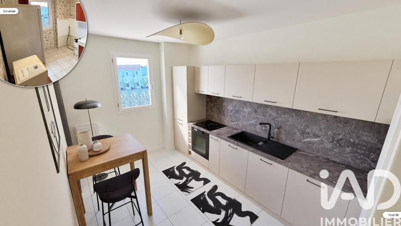 Appartement - 61 m² - 3 pièces