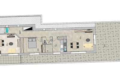 Appartement - 60 m² - 2 pièces