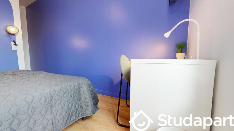 Chambre - 11 m² - 1 pièce