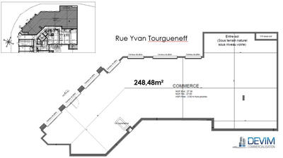 Local commercial - 248 m²
