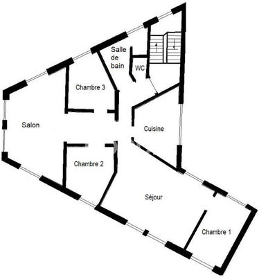 Appartement - 139 m² - 6 pièces