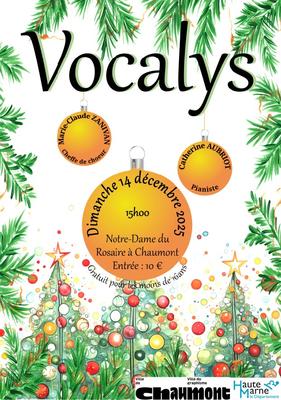 Concert de Noël Ensemble Vocalys