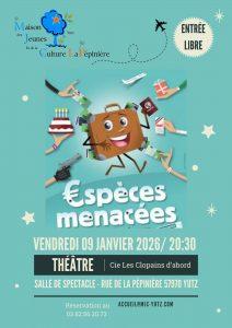 Théâtre Espèces menacées