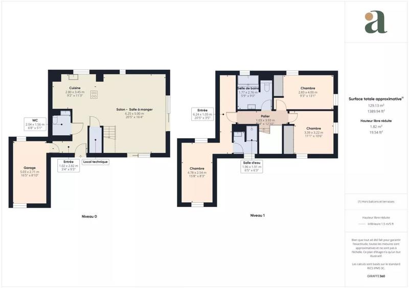 Maison - 111 m² - 4 pièces