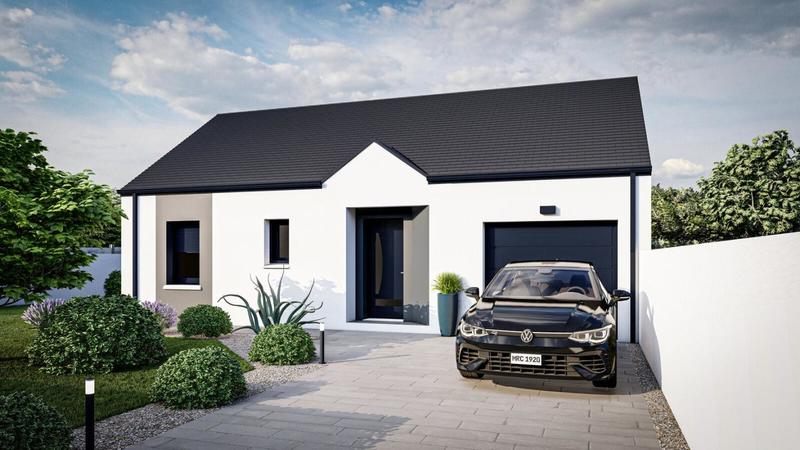 Maison - 91 m² - 5 pièces