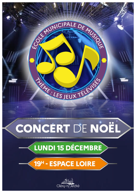 Concert de Noël de l'école municipale de musique