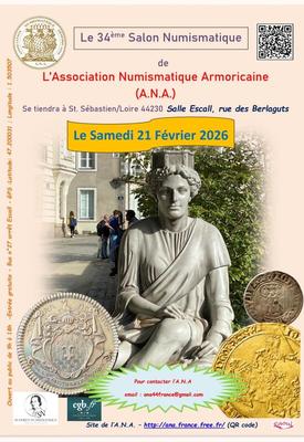34ème salon numismatique et collections du grand ouest