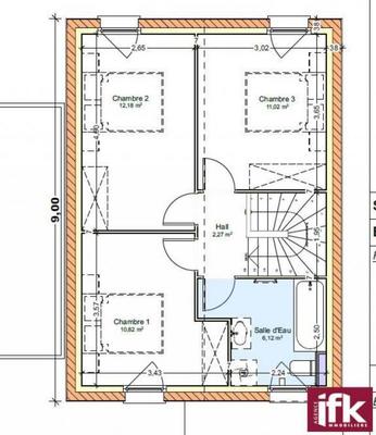 Maison - 86 m² - 4 pièces