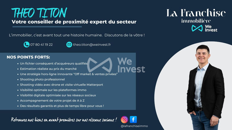 Appartement - 40 m² - 3 pièces