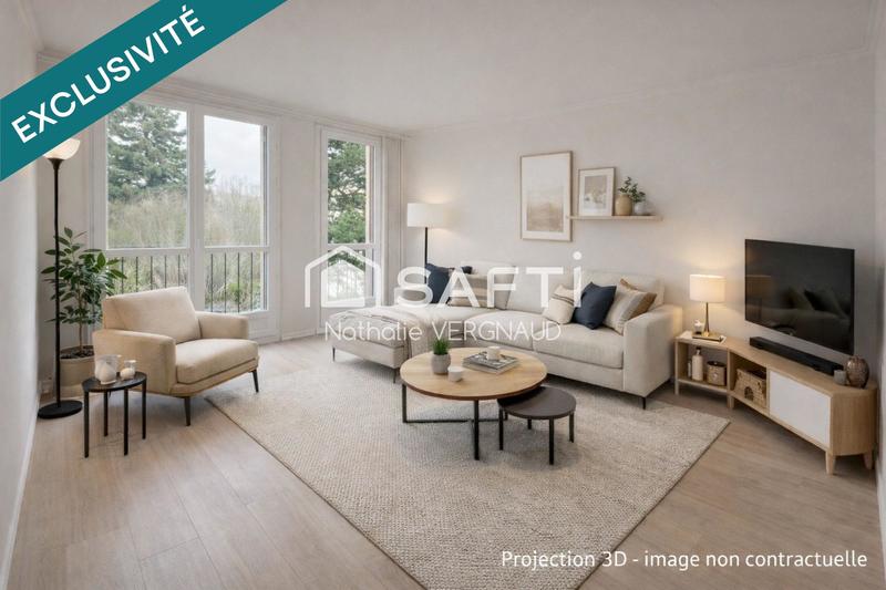 Appartement - 59 m² - 3 pièces