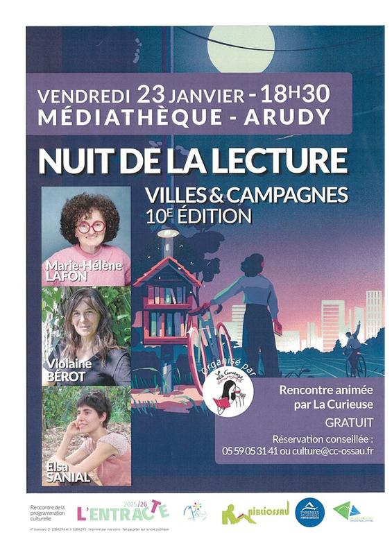 Rencontre avec... Marie-Hélène Lafon, Violaine Bérot et Elsa Sanial