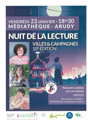 Rencontre avec... Marie-Hélène Lafon, Violaine Bérot et Elsa Sanial