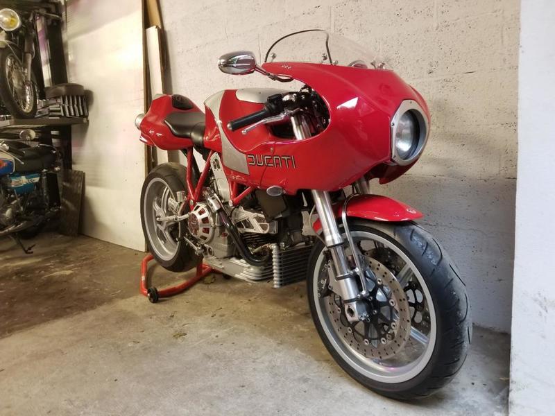 Ducati Mhe 900 ducati rouge 0900
