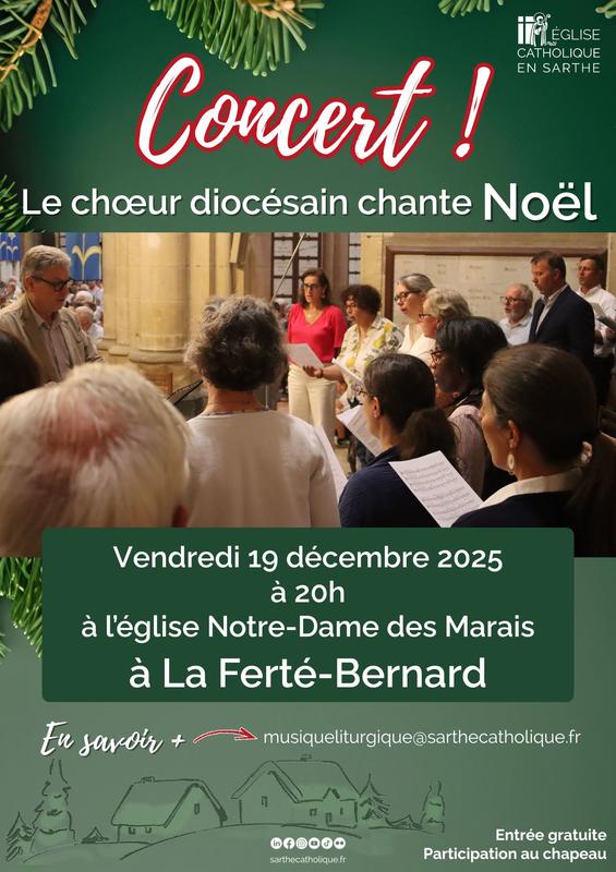 Le choeur diocésain chante Noël