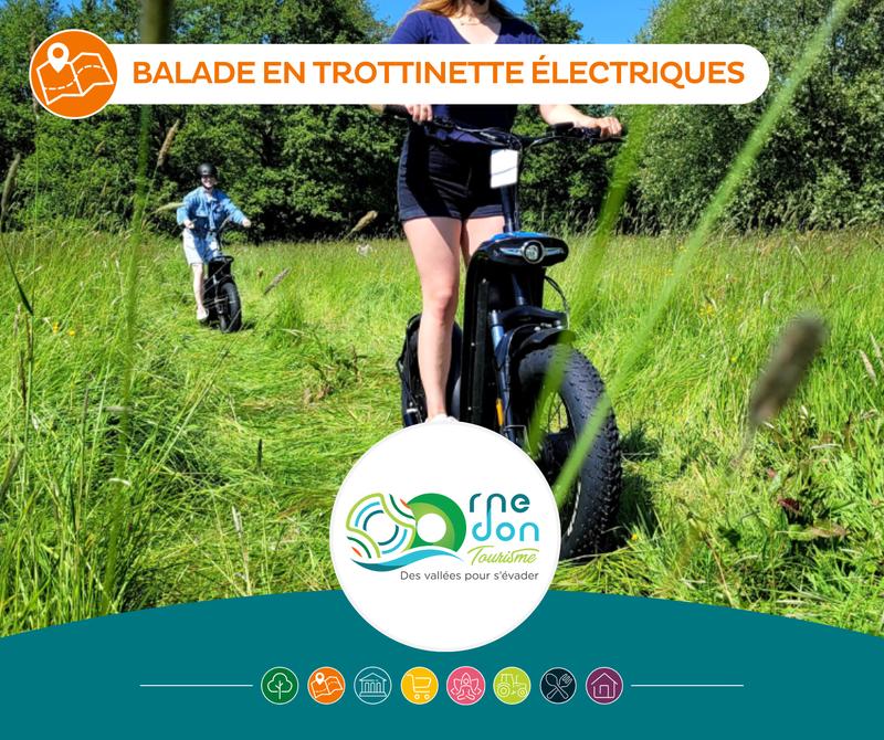 Balades trottinettes électriques