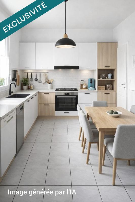 Maison - 67 m² - 3 pièces