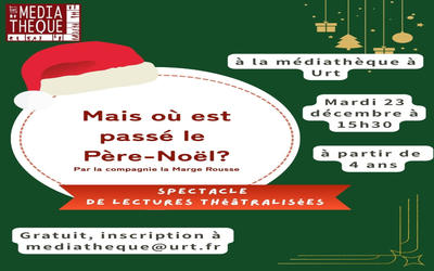 Spectacle de lectures théâtralisées