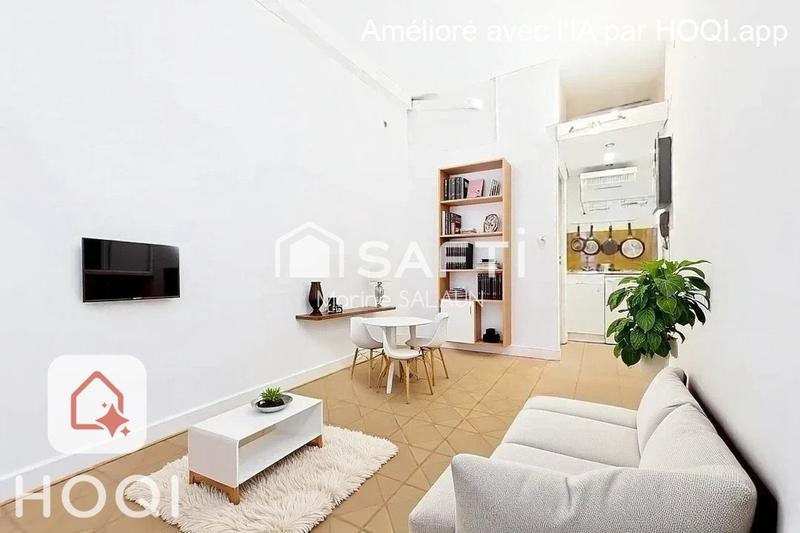 Appartement - 16 m² - 1 pièce