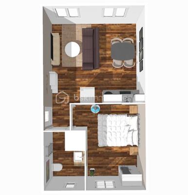 Appartement - 32 m² - 2 pièces