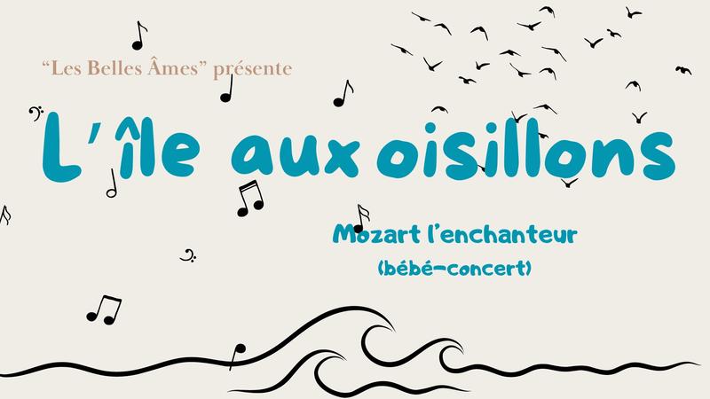 L’Île aux Oisillons Bébé Concert Quatuor Zaïde - Sarah Chenaf