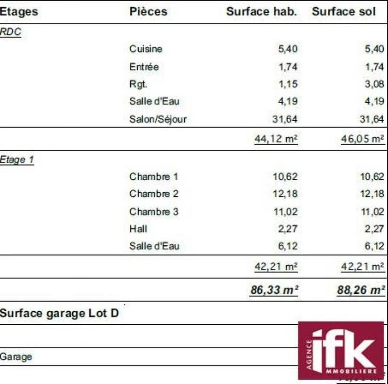 Maison - 86 m² - 5 pièces
