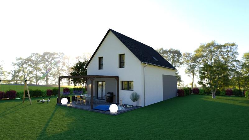 Maison - 90 m² - 5 pièces