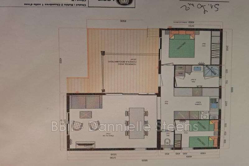 Maison - 51 m² - 3 pièces