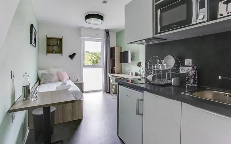 Studio - 17 m² - 1 pièce