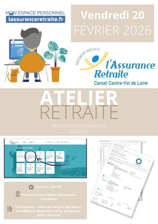 Atelier retraite : réunion d'information