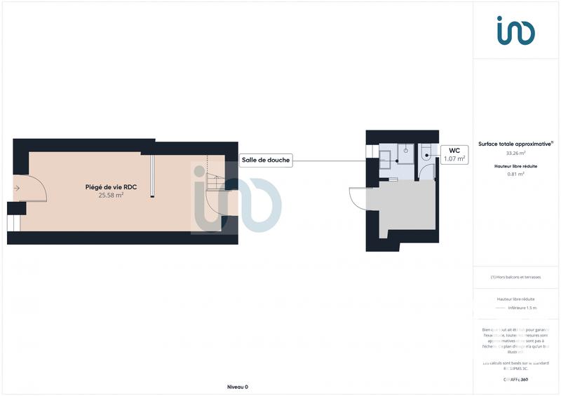 Maison - 80 m² - 4 pièces