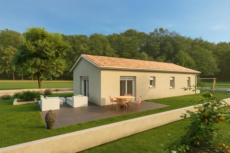 Maison - 90 m² - 5 pièces