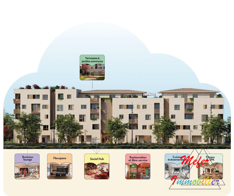 Appartement - 20 m² - 1 pièce