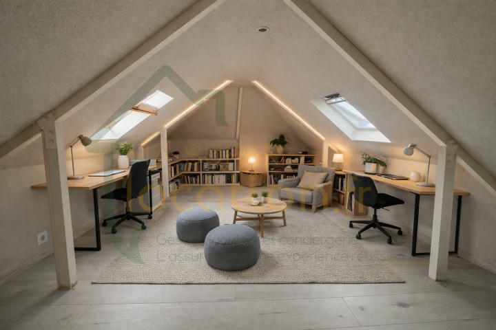 Appartement - 58 m² - 2 pièces