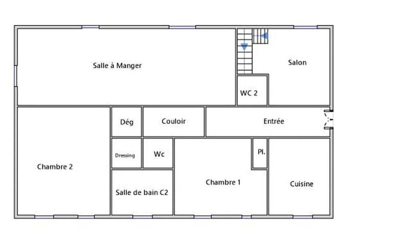 Appartement - 123 m² - 5 pièces